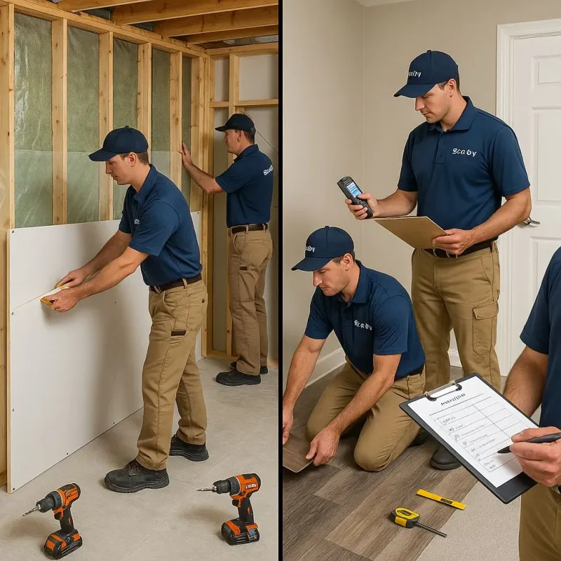 Repairs and Reconstruction process in Pearl River, LA